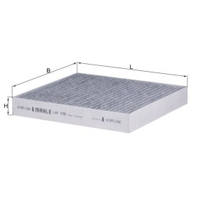 Innenraumfilter LAK 436 von KNECHT günstig für 22,13 € online kaufen