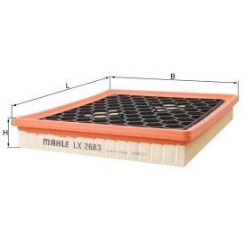 Luftfilter LX 2683 von KNECHT günstig für 23,54 € online kaufen