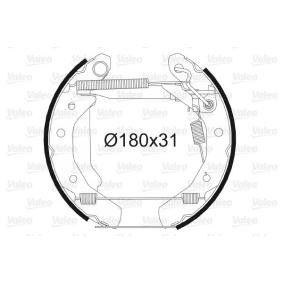 Comprar Kit frenos, disco de tambor de VALEO 554870 a bajo precio de 103,19 €