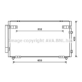 Comprar Condensador, aire acondicionado de AVA COOLING SYSTEMS TO5621 a bajo precio de 151,65 €