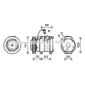 Compre Compressor, ar condicionado da PRASCO TOK630 a um preço baixo por 872,28 €