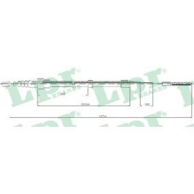 Handbremsseil C0305B von LPR günstig für 10,51 € online kaufen