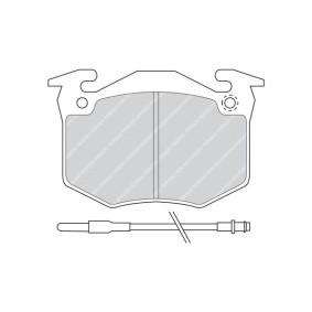 Bremsscheibe DDF448-1 von FERODO günstig für 52,58 € online kaufen