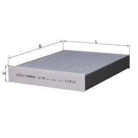 Innenraumfilter LAK 855 von KNECHT günstig für 22,81 € online kaufen