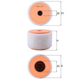 Achetez des Kit de montage, compresseur MAHLE ORIGINAL 039 TA 14121 000 à prix pour 28,04 €