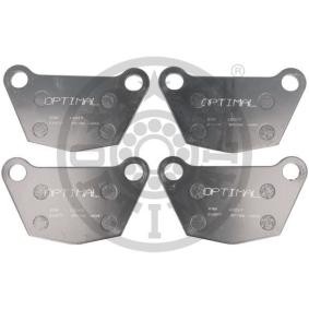 Bremsbeläge 12017 von OPTIMAL günstig für 38,63 € online kaufen