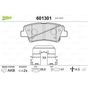 Comprar Juego de pastillas de freno de VALEO 601301 a bajo precio de 36,63 €