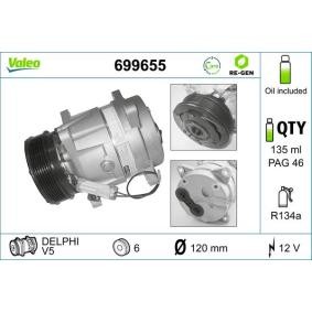 Klimakompressor 699655 von VALEO günstig für 189,19 € online kaufen