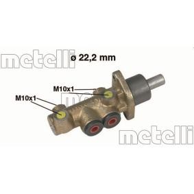 Comprar Cilindro principal de freno de METELLI 05-0278 a bajo precio de 35,48 €