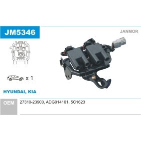 Zündspule JM5346 von JANMOR günstig für 47,62 € online kaufen