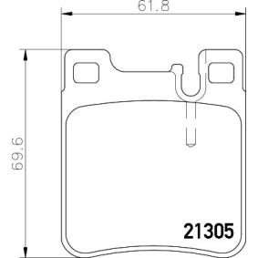 Bremsbeläge MDB1627 von MINTEX günstig für 28,35 € online kaufen