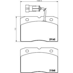 Compre Pastilhas de travão da MINTEX MDB2156 a um preço baixo por 35,96 €