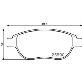 Bremsbeläge MDB2186 von MINTEX günstig für 39,01 € online kaufen