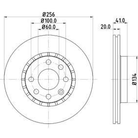 Bremsscheibe MDC693 von MINTEX günstig für 32,96 € online kaufen