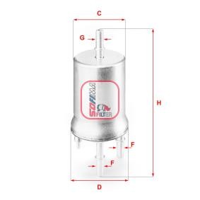 Comprar Filtro combustible de SOFIMA S 1832 B a bajo precio de 60,22 €