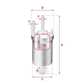 Comprar Filtro combustible de SOFIMA S 1833 B a bajo precio de 59,98 €