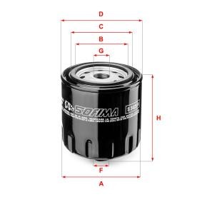 Comprar Filtro de aceite de SOFIMA S 3425 R a bajo precio de 10,39 €