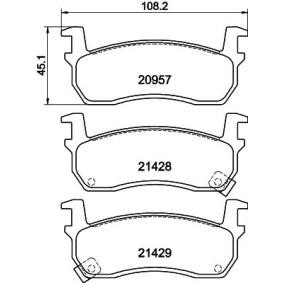 Bremsbeläge MDB1475 von MINTEX günstig für 25,81 € online kaufen