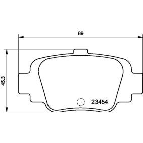 Bremsbeläge MDB1569 von MINTEX günstig für 29,02 € online kaufen
