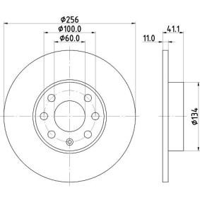 Bremsscheibe MDC1361 von MINTEX günstig für 26,89 € online kaufen