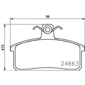 Compre Pastilhas de travão da MINTEX MDB2912 a um preço baixo por 34,91 €