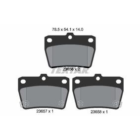 Bremsbeläge 2365601 von TEXTAR günstig für 27,95 € online kaufen