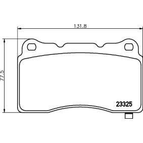 Bremsbeläge für CADILLAC von MINTEX