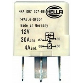 Relais, Arbeitsstrom 4RA 007 507-061 von HELLA günstig für 79,38 € online kaufen