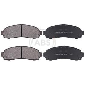 Acquista Kit pastiglie freni da A.B.S. 38833 a buon mercato per soli 22,16 €