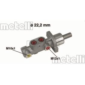 Hauptbremszylinder 05-0297 von METELLI günstig für 60,23 € online kaufen