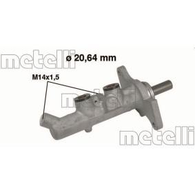 Hauptbremszylinder 05-0593 von METELLI günstig für 78,57 € online kaufen