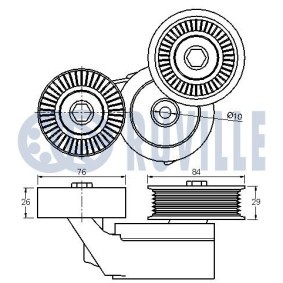 Wasserpumpe 66108 von RUVILLE günstig für 58,79 € online kaufen