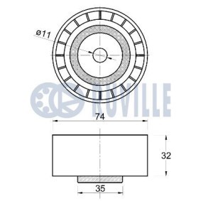Generatorfreilauf 56030 von RUVILLE günstig für 19,53 € online kaufen