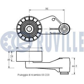 Acquista Supporto ammortizzatore da RUVILLE 827900 a buon mercato per soli 17,79 €
