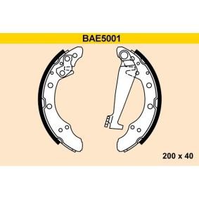 Comprar Juego de zapatas de frenos de Barum BAE5001 a bajo precio de 44,70 €