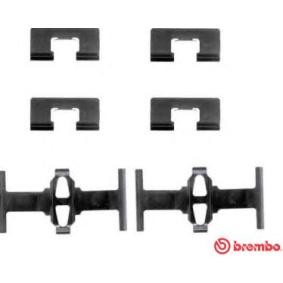Zubehörsatz, Scheibenbremsbelag A 02 261 von BREMBO günstig für 16,05 € online kaufen