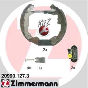 Acquista Kit freno, Freno a tamburo da ZIMMERMANN 20990.127.3 a buon mercato per soli 361,87 €