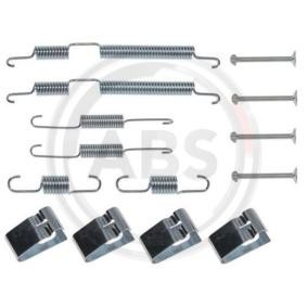 Acquista Kit accessori, Ganasce freno da A.B.S. 0017Q a buon mercato per soli 8,16 €