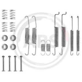 Comprar Juego de accesorios, zapatas de freno de A.B.S. 0597Q a bajo precio de 7,63 €