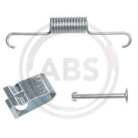 Compre Kit de acessórios, maxilas de travão de estacionamento da A.B.S. 0884Q a um preço baixo por 5,46 €