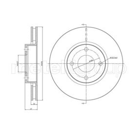 Bremsscheibe 800-498 von CIFAM günstig für 44,49 € online kaufen
