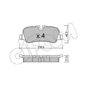 Bremsbeläge 822-694-0 von CIFAM günstig für 79,54 € online kaufen