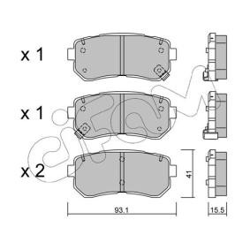 Bremsbeläge 822-725-0 von CIFAM günstig für 76,45 € online kaufen