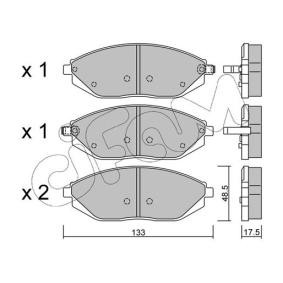 Bremsbeläge 822-908-0 von CIFAM günstig für 76,71 € online kaufen