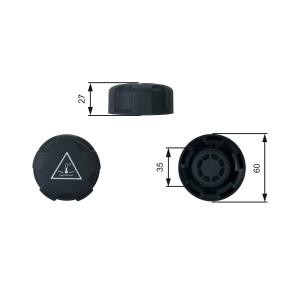 Achetez des Bouchon de liquide de refroidissement GATES RC247 à prix pour 9,03 €