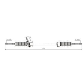 Achetez des Crémaillère de direction GENERAL RICAMBI FI4118 à prix pour 156,59 €
