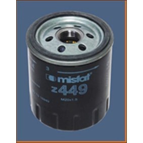 Ölfilter Z449 von MISFAT günstig für 5,98 € online kaufen