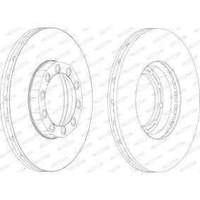 Comprar Disco de freno de FERODO FCR169A a bajo precio de 60,64 €