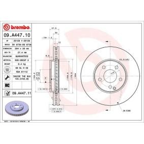 Bremsscheibe 09.A447.11 von BREMBO günstig für 79,76 € online kaufen