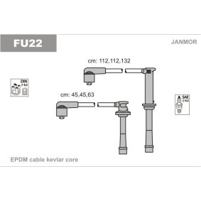 Compre Jogo de cabos de ignição da JANMOR FU22 a um preço baixo por 62,09 €